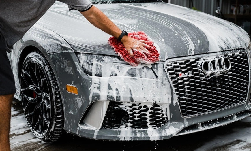 Foam wash exterior